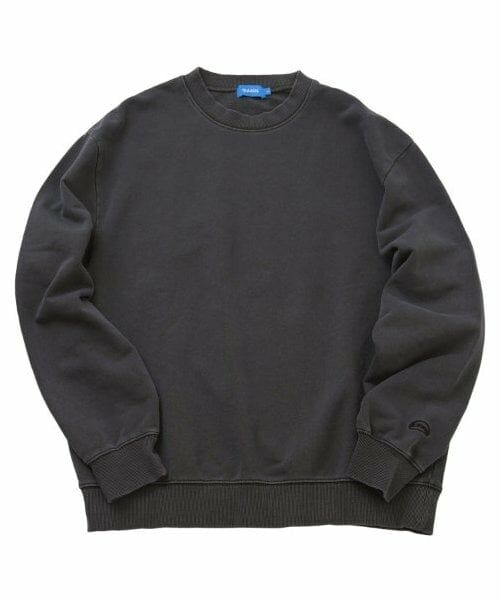 GLAZOS / グラソス スウェット | 【大人向けサイズあり】裏毛・ピグメント加工刺繍ロゴトレーナー | 詳細12