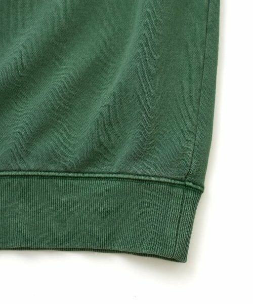 GLAZOS / グラソス スウェット | 【大人向けサイズあり】裏毛・ピグメント加工刺繍ロゴトレーナー | 詳細7