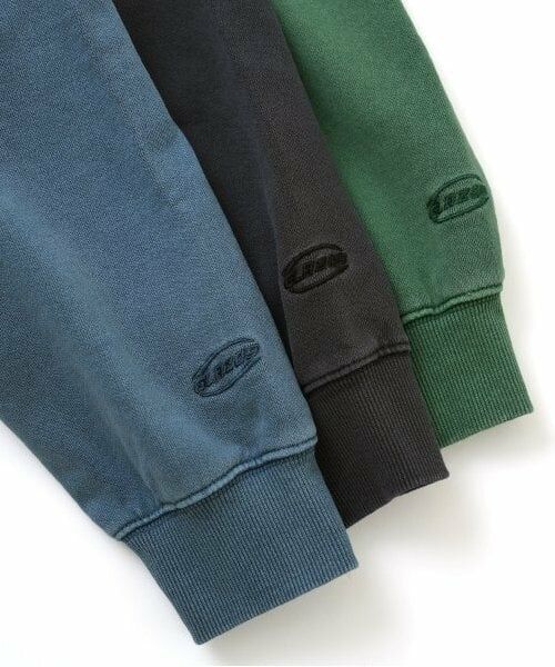 GLAZOS / グラソス スウェット | 【大人向けサイズあり】裏毛・ピグメント加工刺繍ロゴトレーナー | 詳細9