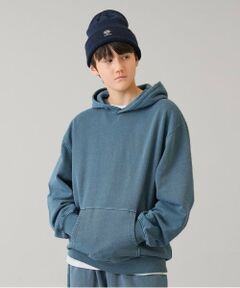 GLAZOS / グラソス パーカー | 【大人向けサイズあり】裏毛・ピグメント加工刺繍ロゴパーカー