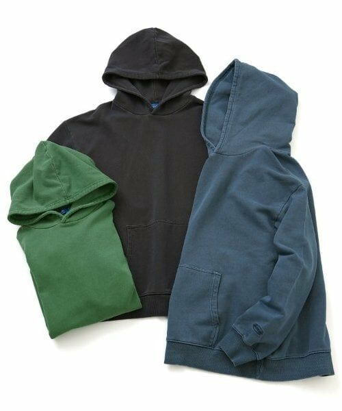 GLAZOS / グラソス パーカー | 【大人向けサイズあり】裏毛・ピグメント加工刺繍ロゴパーカー | 詳細14