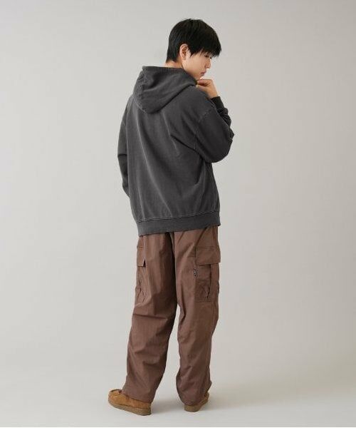 GLAZOS / グラソス パーカー | 【大人向けサイズあり】裏毛・ピグメント加工刺繍ロゴパーカー | 詳細2