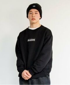 GLAZOS / グラソス スウェット | 【大人向けサイズあり】【毛玉になりにくい】裏起毛・ブラックコレクション