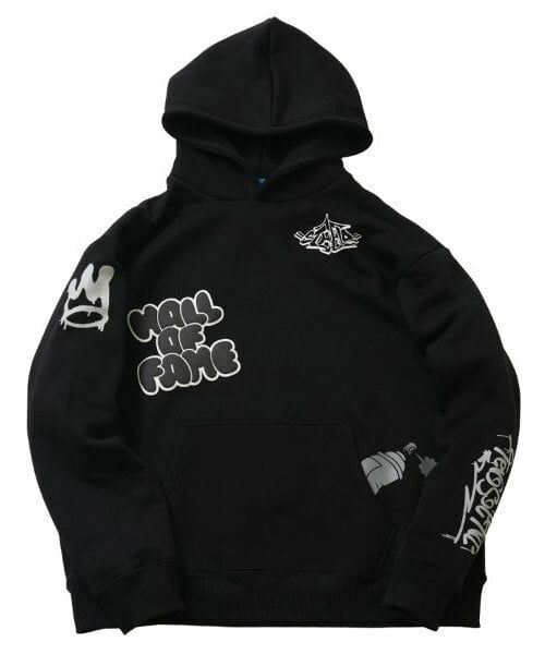 GLAZOS / グラソス スウェット | 【大人向けサイズあり】【毛玉になりにくい】裏起毛・ブラックコレクション | 詳細18