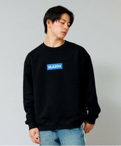 GLAZOS / グラソス スウェット | 【大人向けサイズあり】【毛玉になりにくい】裏起毛・ボックス刺繍ロゴトレーナー