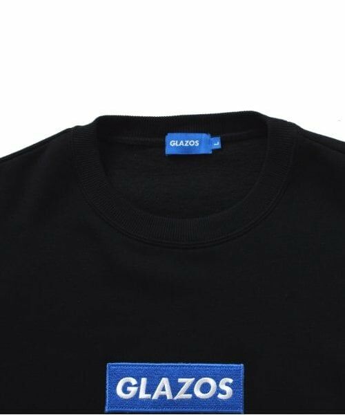 GLAZOS / グラソス スウェット | 【大人向けサイズあり】【毛玉になりにくい】裏起毛・ボックス刺繍ロゴトレーナー | 詳細8