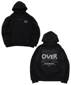 GLAZOS / グラソス パーカー | 【大人向けサイズあり】【毛玉になりにくい】裏起毛・バックリフレクタープリントパーカー