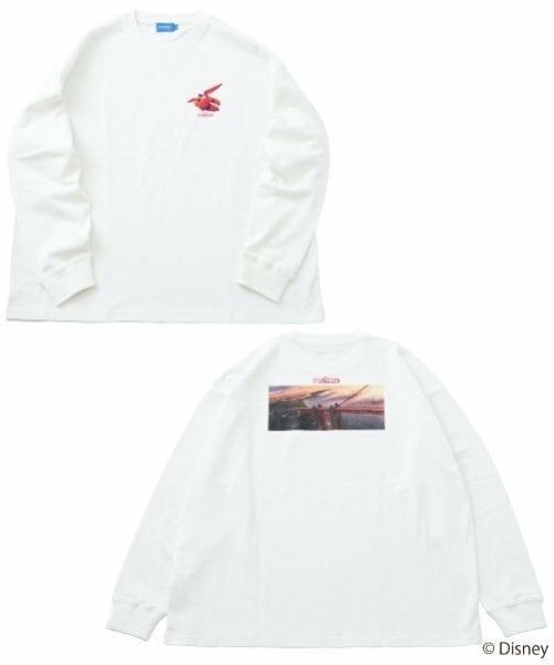 GLAZOS / グラソス Tシャツ | 【大人向けサイズあり】【DISNEY】BAYMAX / バックフォトプリント長袖Tシャツ | 詳細12