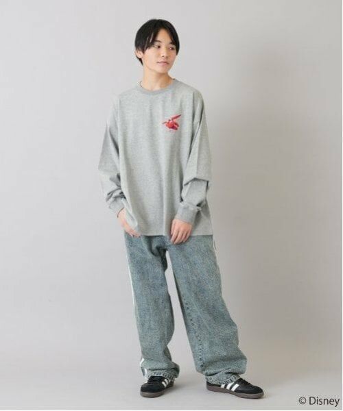 GLAZOS / グラソス Tシャツ | 【大人向けサイズあり】【DISNEY】BAYMAX / バックフォトプリント長袖Tシャツ | 詳細2