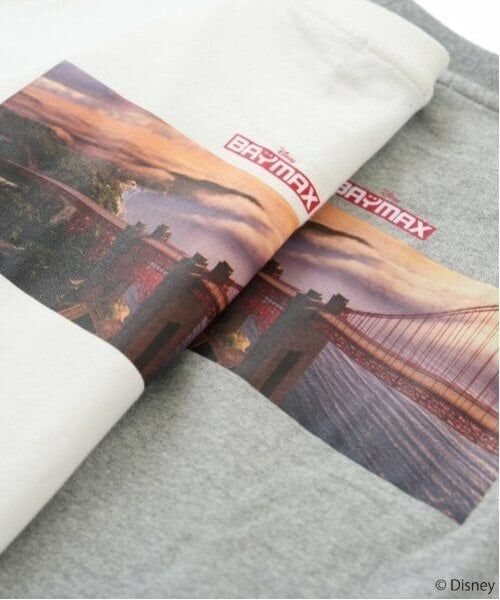 GLAZOS / グラソス Tシャツ | 【大人向けサイズあり】【DISNEY】BAYMAX / バックフォトプリント長袖Tシャツ | 詳細9