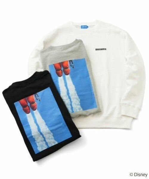 GLAZOS / グラソス スウェット | 【大人向けサイズあり】【DISNEY】BAYMAX / バックフォトプリントトレーナー | 詳細15
