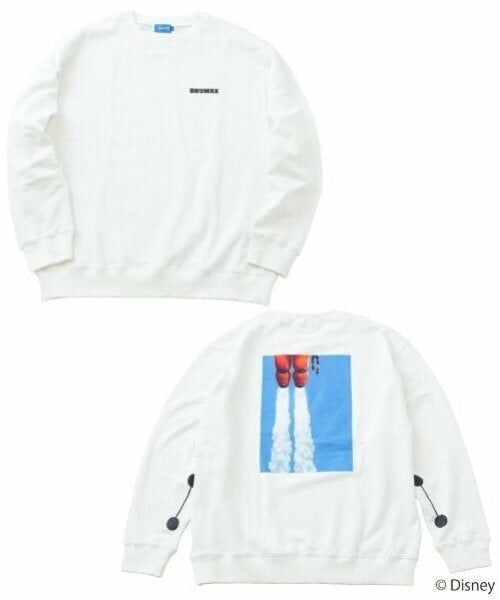 GLAZOS / グラソス スウェット | 【大人向けサイズあり】【DISNEY】BAYMAX / バックフォトプリントトレーナー | 詳細16
