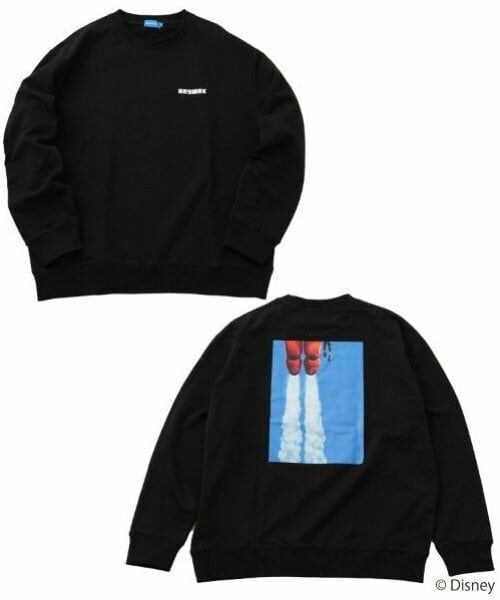 GLAZOS / グラソス スウェット | 【大人向けサイズあり】【DISNEY】BAYMAX / バックフォトプリントトレーナー | 詳細17