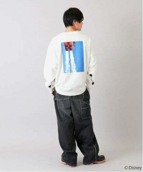 GLAZOS / グラソス スウェット | 【大人向けサイズあり】【DISNEY】BAYMAX / バックフォトプリントトレーナー | 詳細2