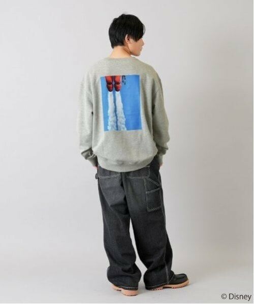 GLAZOS / グラソス スウェット | 【大人向けサイズあり】【DISNEY】BAYMAX / バックフォトプリントトレーナー | 詳細7