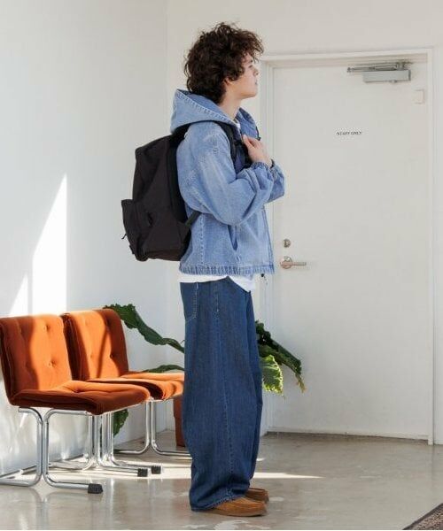 GLAZOS / グラソス ブルゾン | 【大人向けサイズあり】フードデニムジップアップジャケット | 詳細2