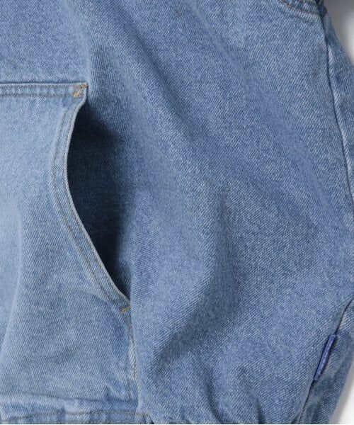 GLAZOS / グラソス ブルゾン | 【大人向けサイズあり】フードデニムジップアップジャケット | 詳細7