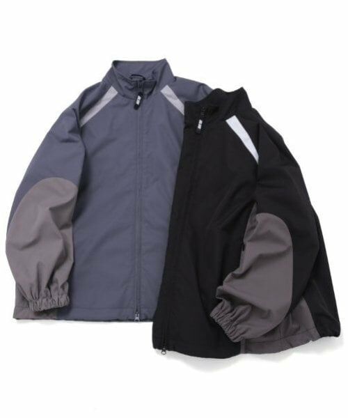 GLAZOS / グラソス ブルゾン | 【大人向けサイズあり】【GLSW.】【セットアップ対応】パネル切替ジップアップジャケット | 詳細16