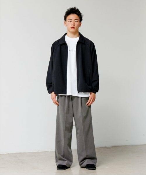 GLAZOS / グラソス ブルゾン | 【大人向けサイズあり】【セットアップ対応】クリーンシャツジャケット | 詳細1