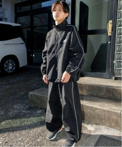 GLAZOS / グラソス ブルゾン | 【大人向けサイズあり】【GLSW.】【セットアップ対応】ナイロン・ ジップアップアウター | 詳細1