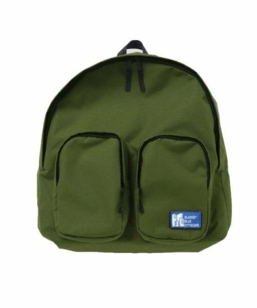 GLAZOS / グラソス リュック・バックパック | 【大人向けサイズあり】ダブルポケットバックパック（カーキ）