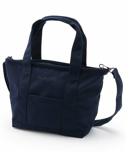GLAZOS / グラソス トートバッグ | 【大人向けサイズあり】キャンバストートバッグ小（紺）