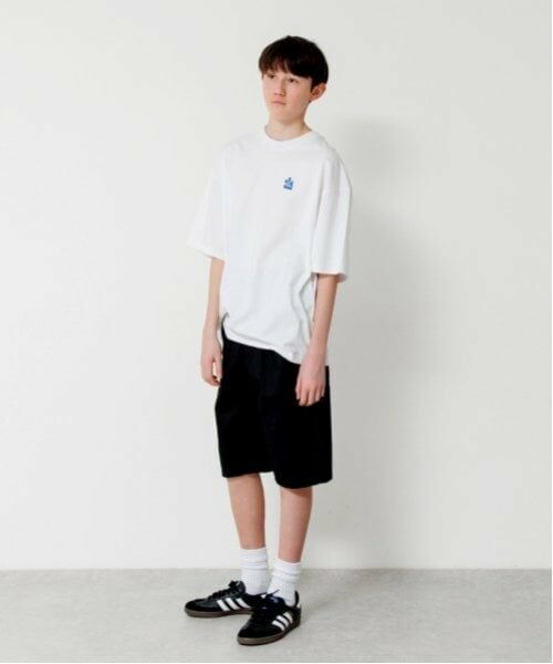 GLAZOS / グラソス ショート・ハーフ・半端丈パンツ | 【大人向けサイズあり】綿ポリストレッチツイル・アクティブハーフパンツ | 詳細1