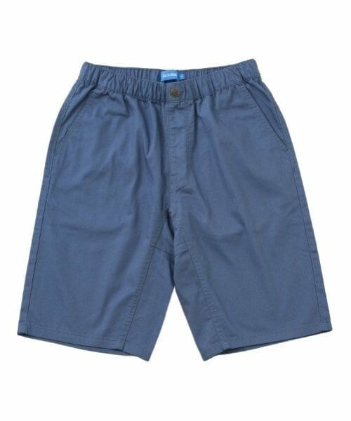 GLAZOS / グラソス ショート・ハーフ・半端丈パンツ | 【大人向けサイズあり】綿ポリストレッチツイル・アクティブハーフパンツ（ブルー）