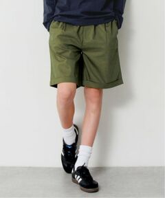 GLAZOS / グラソス ショート・ハーフ・半端丈パンツ | 【大人向けサイズあり】綿ポリストレッチツイル・ショートパンツ