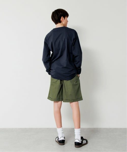 GLAZOS / グラソス ショート・ハーフ・半端丈パンツ | 【大人向けサイズあり】綿ポリストレッチツイル・ショートパンツ | 詳細3