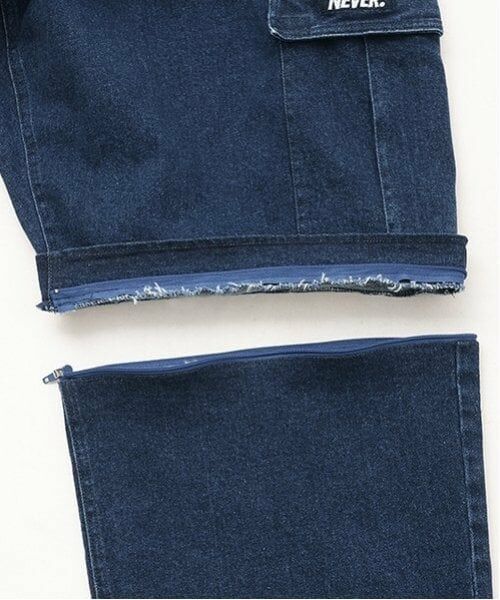 GLAZOS / グラソス その他パンツ | 【大人向けサイズあり】【FORGETNEVER】2WAYデニムパンツ_GLSW | 詳細7