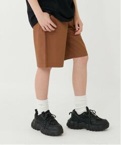 【大人向けサイズあり】【セットアップ対応】タイプライター・イージーハーフパンツ