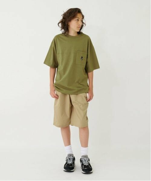 GLAZOS / グラソス ショート・ハーフ・半端丈パンツ | 【大人向けサイズあり】【セットアップ対応】タイプライター・イージーハーフパンツ | 詳細15