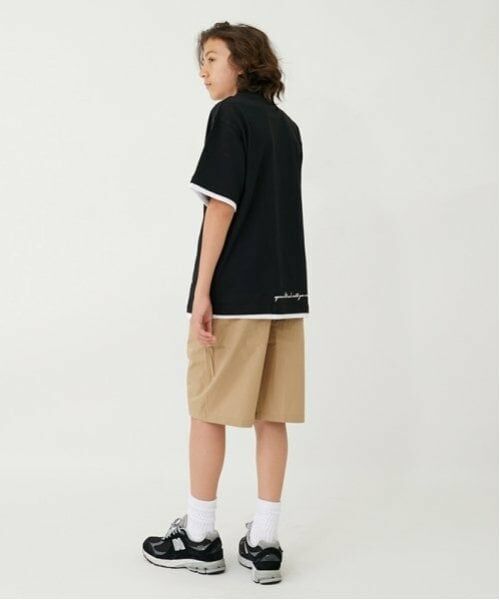 GLAZOS / グラソス ショート・ハーフ・半端丈パンツ | 【大人向けサイズあり】【セットアップ対応】タイプライター・イージーハーフパンツ | 詳細17