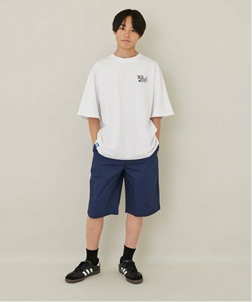 GLAZOS / グラソス ショート・ハーフ・半端丈パンツ | 【大人向けサイズあり】【セットアップ対応】タイプライター・イージーハーフパンツ | 詳細24