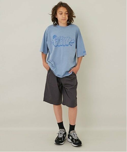 GLAZOS / グラソス ショート・ハーフ・半端丈パンツ | 【大人向けサイズあり】【セットアップ対応】タイプライター・イージーハーフパンツ | 詳細27