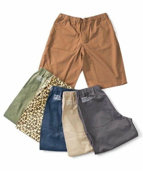 GLAZOS / グラソス ショート・ハーフ・半端丈パンツ | 【大人向けサイズあり】【セットアップ対応】タイプライター・イージーハーフパンツ | 詳細9