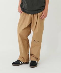 GLAZOS / グラソス その他パンツ | 【大人向けサイズあり】【FORGETNEVER】タックワイドストレッチチノパンツ_GLSW