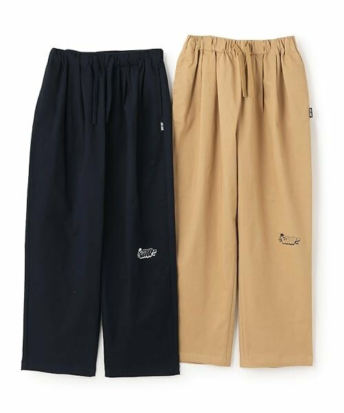 GLAZOS / グラソス その他パンツ | 【大人向けサイズあり】【FORGETNEVER】タックワイドストレッチチノパンツ_GLSW | 詳細10