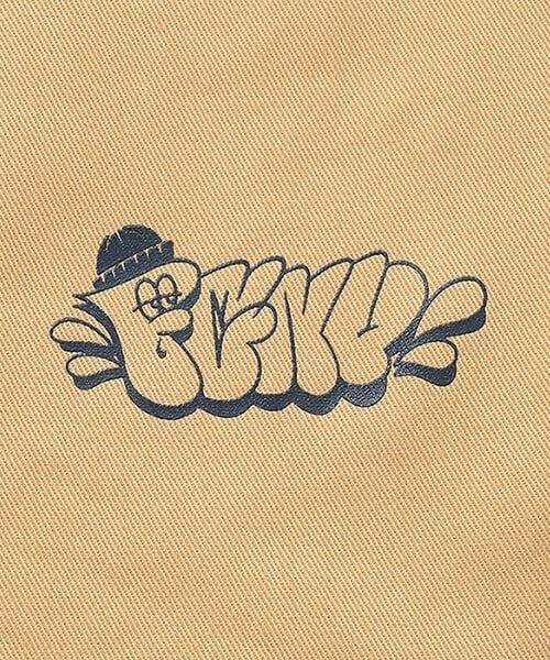 GLAZOS / グラソス その他パンツ | 【大人向けサイズあり】【FORGETNEVER】タックワイドストレッチチノパンツ_GLSW | 詳細4