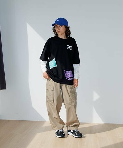 GLAZOS / グラソス その他パンツ | 【大人向けサイズあり】【Easycare】ポリストレッチ・カーゴパンツ | 詳細21