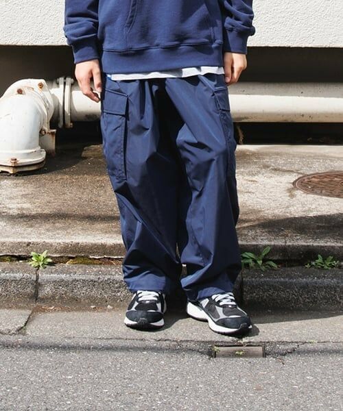 GLAZOS / グラソス その他パンツ | 【大人向けサイズあり】【Easycare】ポリストレッチ・カーゴパンツ（コン）