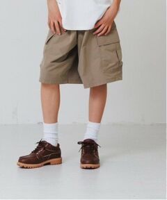 【大人向けサイズあり】【Easycare】ポリストレッチ・カーゴショーツ