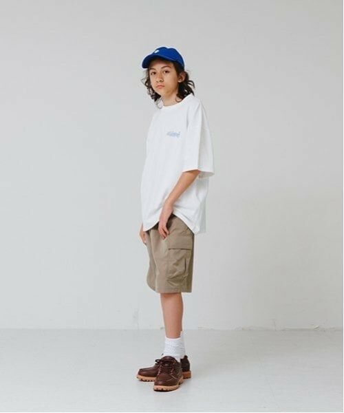 GLAZOS / グラソス ショート・ハーフ・半端丈パンツ | 【大人向けサイズあり】【Easycare】ポリストレッチ・カーゴショーツ | 詳細12