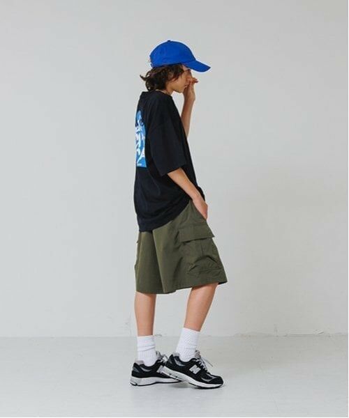 GLAZOS / グラソス ショート・ハーフ・半端丈パンツ | 【大人向けサイズあり】【Easycare】ポリストレッチ・カーゴショーツ | 詳細16