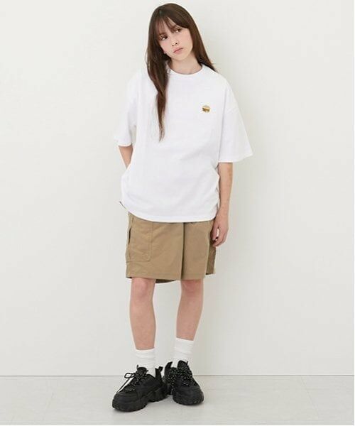 GLAZOS / グラソス ショート・ハーフ・半端丈パンツ | 【大人向けサイズあり】【Easycare】ポリストレッチ・カーゴショーツ | 詳細20