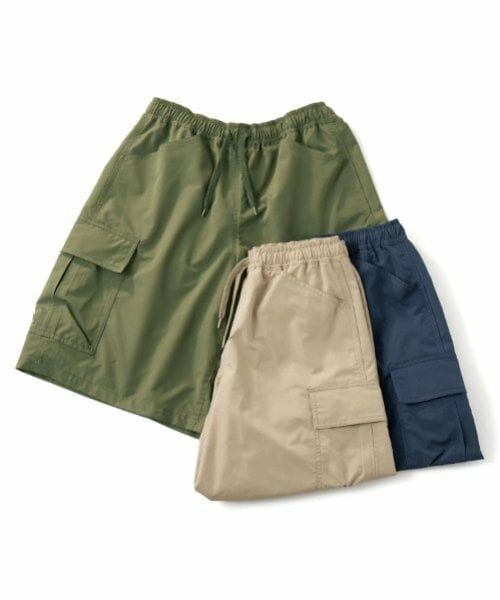 GLAZOS / グラソス ショート・ハーフ・半端丈パンツ | 【大人向けサイズあり】【Easycare】ポリストレッチ・カーゴショーツ | 詳細8