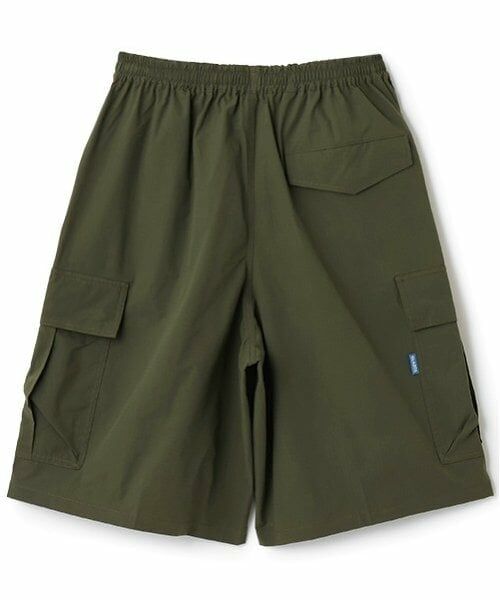 GLAZOS / グラソス ショート・ハーフ・半端丈パンツ | 【大人向けサイズあり】【Easycare】ポリリップ・ハーフカーゴパンツ | 詳細1