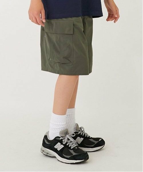 GLAZOS / グラソス ショート・ハーフ・半端丈パンツ | 【大人向けサイズあり】【Easycare】ポリリップ・ハーフカーゴパンツ | 詳細15