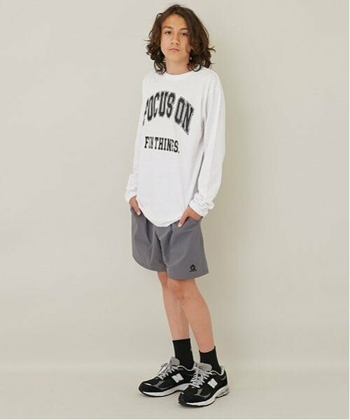 GLAZOS / グラソス ショート・ハーフ・半端丈パンツ | 【大人向けサイズあり】【Easycare】ポリリップ・ショーツ | 詳細16